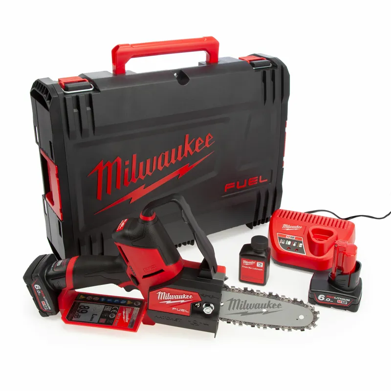 Milwaukee M12FHS-602X Fuel Hatchet Pruning Saw GB2